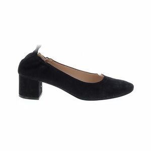 Everlane 9.5 Black Suede Slingback Flats - Women's Comfort Ballet Pump